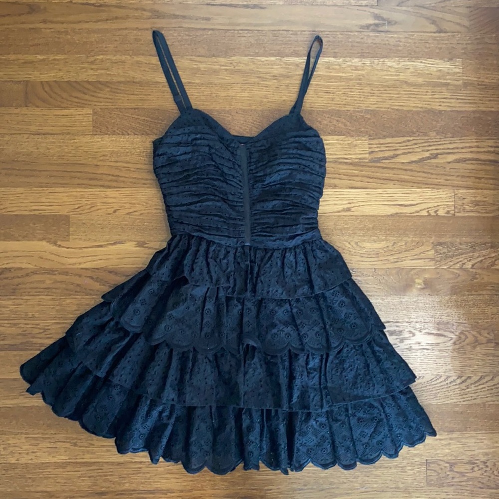 Vintage Betsy Johnson eyelet dress